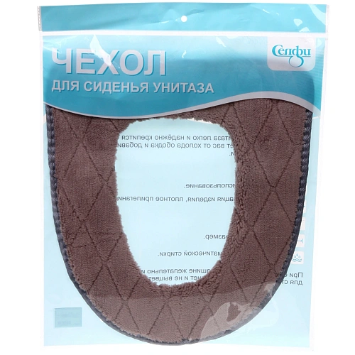 Чехол для сиденья унитаза Homelyбежевый_5