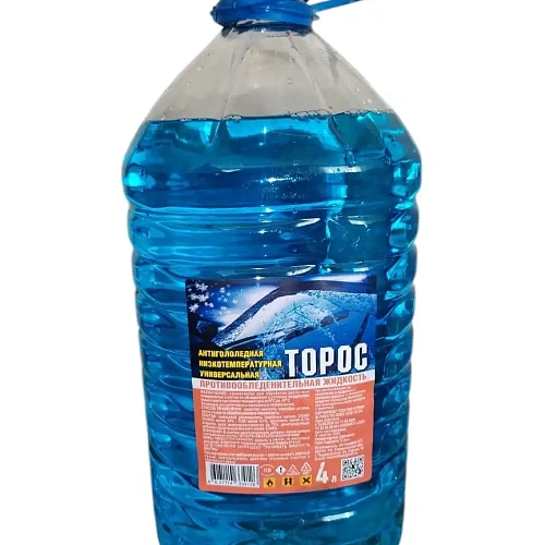 Противообледенительная жидкость ТОРОС 4л (от 0 до -30)
