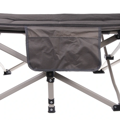 Раскладушка кемпинговая складная 1886641 см, черный_6