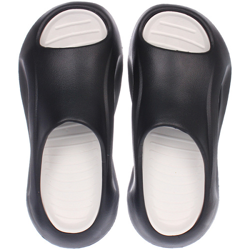 Шлепанцы мужские PRIME, цвет черный, белая стелька, р-р 40-41_3