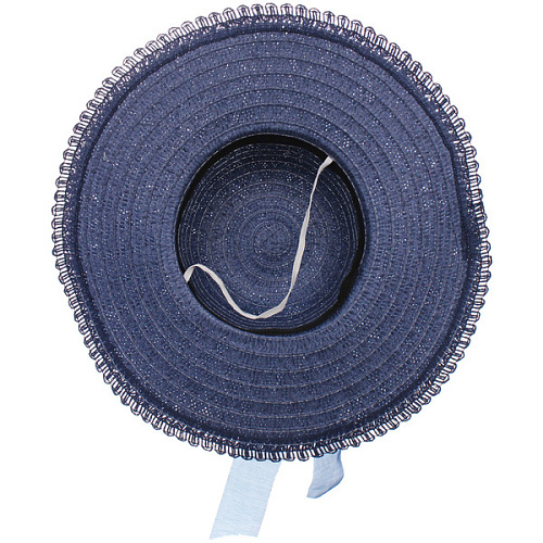 Шляпа женская с широкими полями TiraMiSu- Нинэль, соломенно-золотой , р58, ширина полей 11см_6