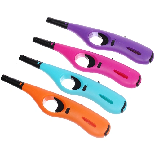 Зажигалка газовая для газовой плиты 20см, микс цветов