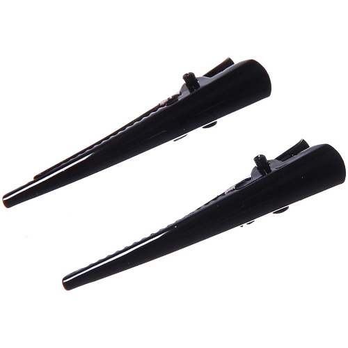 Зажим для волос 12шт Your Style - Матте, цвет микс, 4см_5