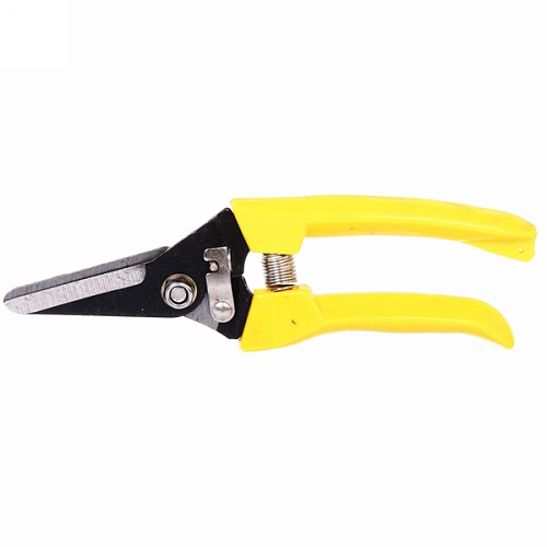 Секатор-ножницы садовые 7" (17см) "Колор" пластиковые ручки ДоброСад