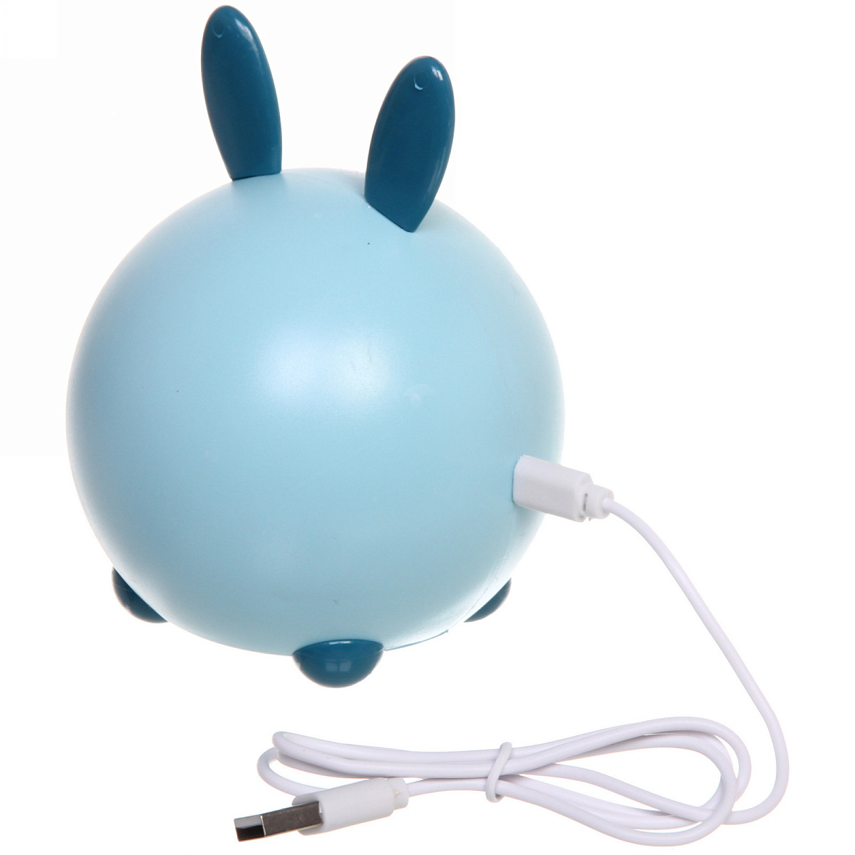 Светильник "Marmalade-Cute rabbit" LED цвет голубой USB