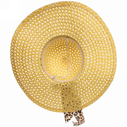 Шляпа женская с широкими полями TiraMiSu- Стелла, микс 8 цветов, р58, ширина полей 14 см_18