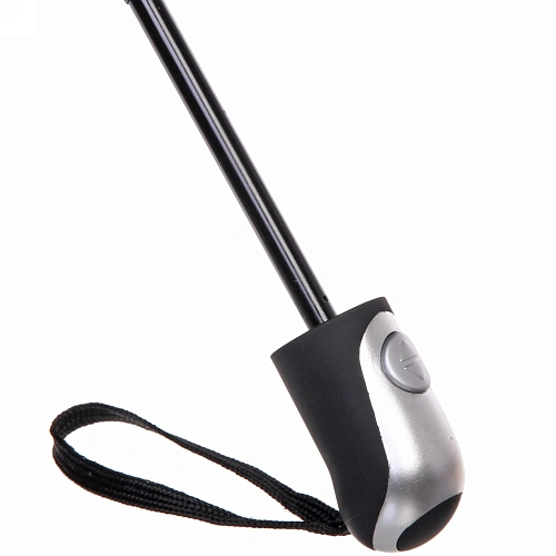 Зонт мужской автомат Ультрамарин - Классика, цвет черный, 8 спиц, d-98см,длина в слож виде 30см_15