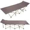 Раскладушка кемпинговая складная 188*66*45 см, серый