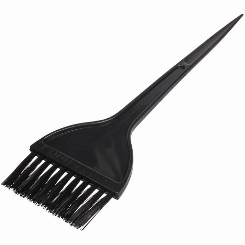 Кисть для окрашивания волос, широкая, 21 х 6 см, цвет чёрный_3