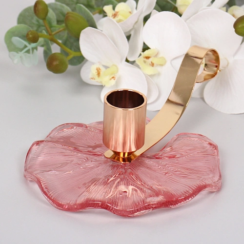 Подсвечник Нежность 15125,8 см, Розовый_6