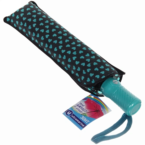 Зонт женский автомат Ультрамарин - Венера, микс 6 цветов, 8 спиц, d-96см, длина в слож виде 28см_48