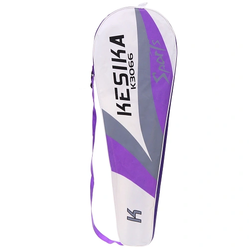 Бадминтон в наборе K-3066, 3 предмета 2 металлические ракетки 65 см, чехол (цвет фиолетовый)_5