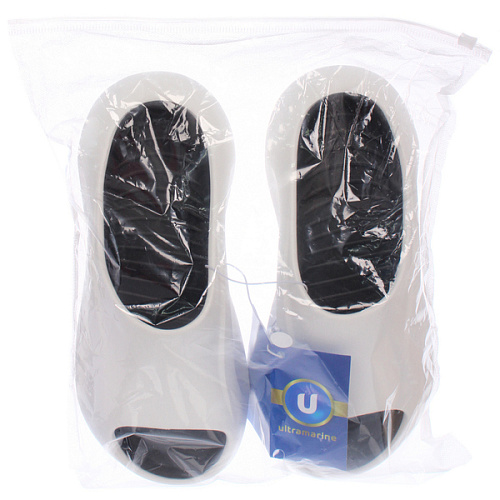 Шлепанцы мужские PRIME, цвет белый, черная стелька, р-р 40-41_6