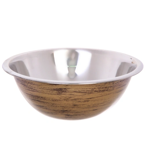 Миска из нержавеющей стали 2л 24см цвет Антик