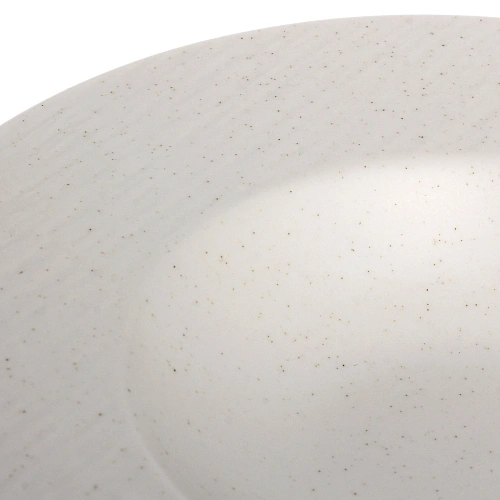 Тарелка керамическая для пасты Perfetto 25см, бежевая_3