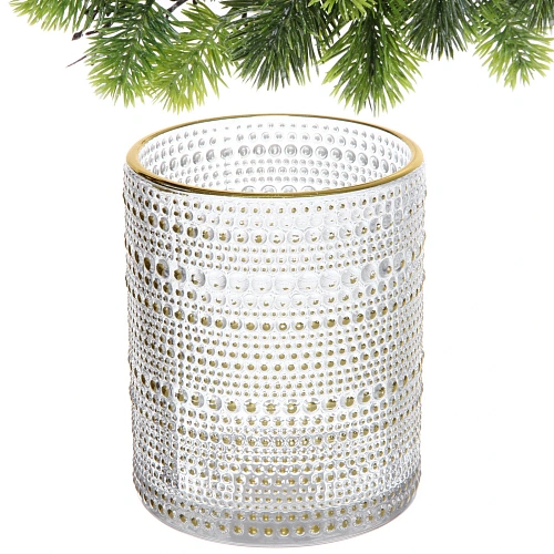 Подсвечник Хрустальный блеск 1012,5 см, Белый_3