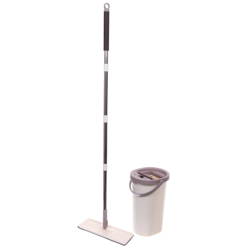 Набор для уборки "Селфи" Золушка (ведро с отжимом, швабра, две насадки) в цветной коробке ZY018