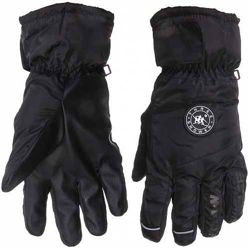Перчатки для зимних видов спорта TS-1023, черный (размер L)