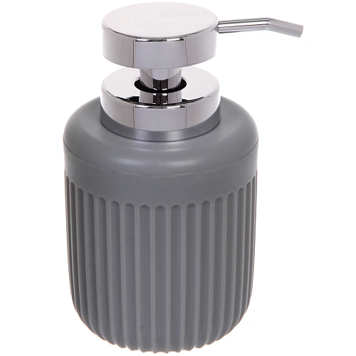 Дозатор для жидкого мыла Эвора 300 мл серый
