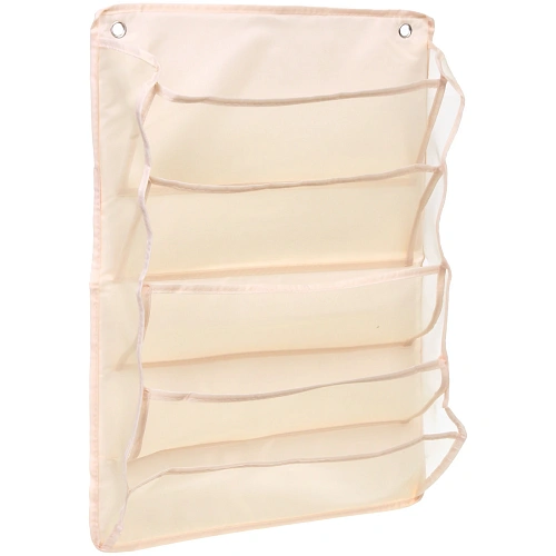Органайзер подвесной для хранения вещей "ИДЕЯДОМА", цвет молочный , 5 секций, 50*35см