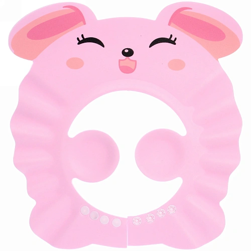 Козырёк для купания детский Magic Water - Зайка Люси, микс 2 цвета, d-30 см, d головы 15 см (пакет)_4