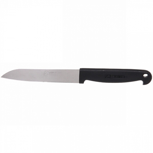 Нож кухонный 10,5см "Эконом" черная ручка KIWI BRAND