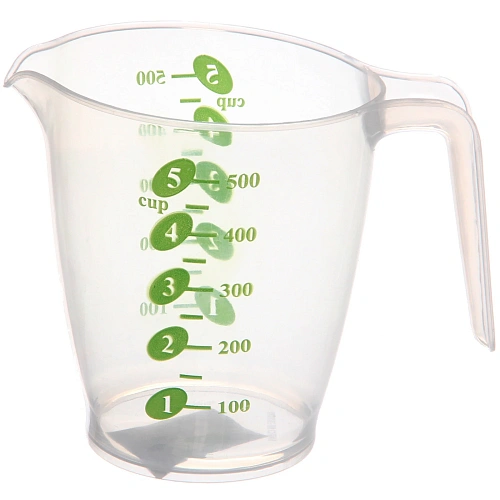 Ёмкость мерная 500мл цветная шкала