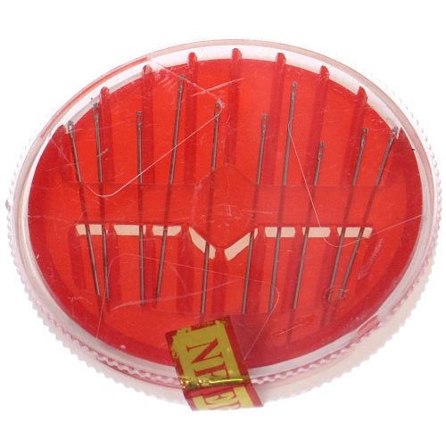 Швейный набор в ZIP упаковке с подвесом Favorite Hous (нитки,наперсток,иголки,ножницы,сант лента)✦_11