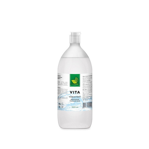 Мыло жидкое "VITA жемчужное" морской бриз 1 л