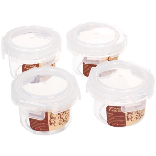 Набор контейнеров для продуктов  6*3,5см