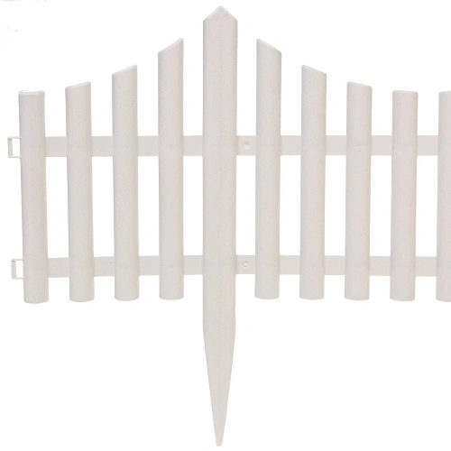 Садовое ограждение Изгородь (1 секция 60,532,5 см), Белый_5