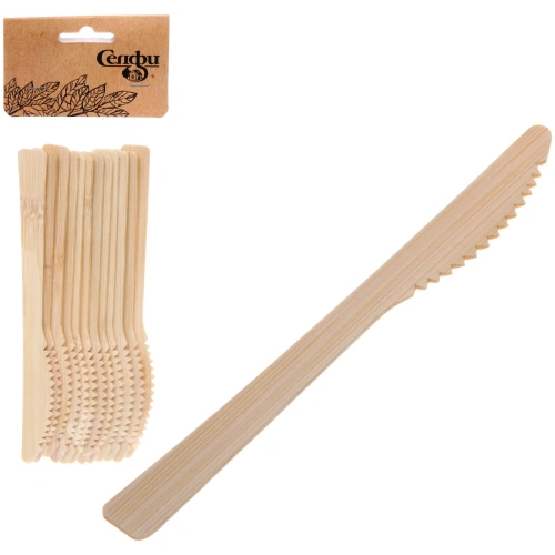 Нож одноразовый "ЭкоСтиль" в наборе 12шт