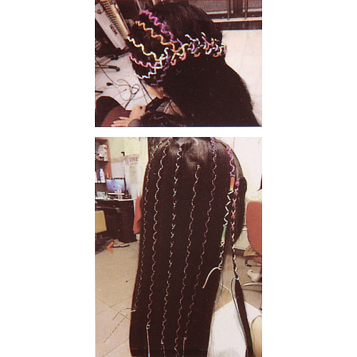 Пряди цветные для вплетения в косы Beauty Day, спирали, 45см_8