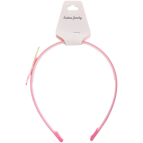 Ободок для волос детский на блистере РОЗОВОЕ ОБЛАКО, русалочка, микс 6 цветов, 1см_12