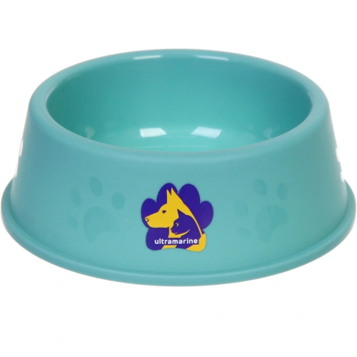 Миска пластиковая "Мой Бро", цвет голубой, 13*5,5см /300мл 