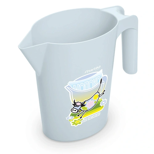 Кувшин-подставка под молочные пакеты 1л светло-голубой С47СГЛ