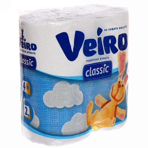 Туалетная бумага 2х-сл  Linia Veiro арт5С24  (1x4)Сlassiс(12)_2