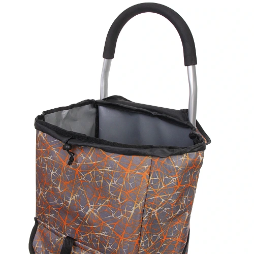 Тележка хозяйственная с сумкой (1004035см, колеса 21см,грузоподъемность до50 кг)  SYD100B-5_11