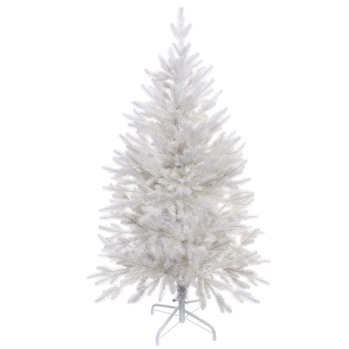 Ёлка "Мальва" 120 см, ПВХ, резина (198 веток), Белая