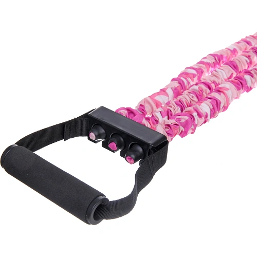 Эспандер универсальный с регулируемой нагрузкой Sportage, 15-45 кг, розовый_4