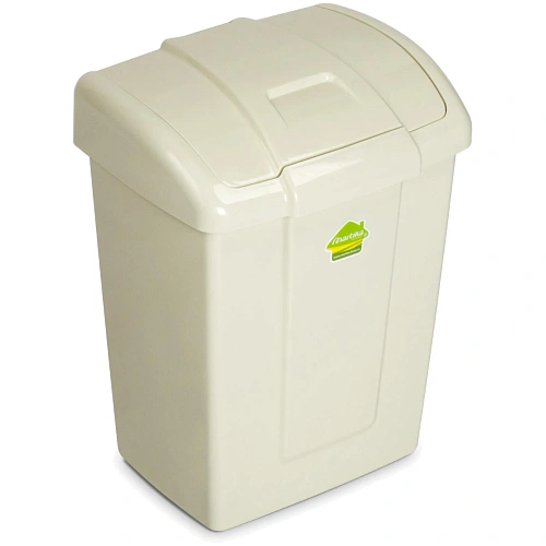 Контейнер для мусора"Форте"9л слоновая кость С340СЛК