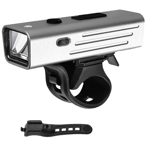 Фонарь велосипедный, передний West Biking YP0701416 Silver (аккум 1800 mAh, Tape-C)_4