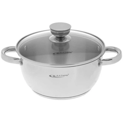 Кастрюля из нержавеющей стали 3л "Антея" Катунь