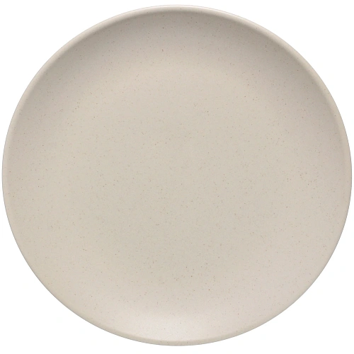 Тарелка керамическая обеденная "Perfetto" 26см, бежевая