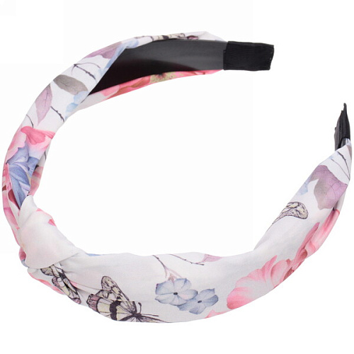 Ободок для волос Beauty Gallery - Flower, ширина 2,8см, микс 6 цветов _6