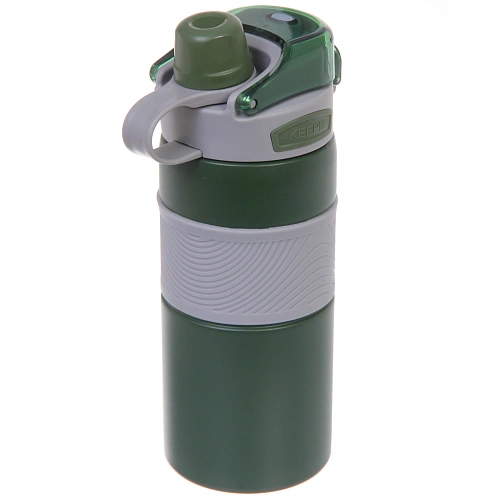 Термос 600мл Фитнесс, цвет зеленый _4