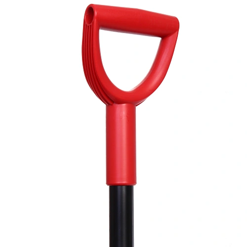 Лопата садовая совковая 119 см металлический черенок, с пластиковой V ручкой 7903_5