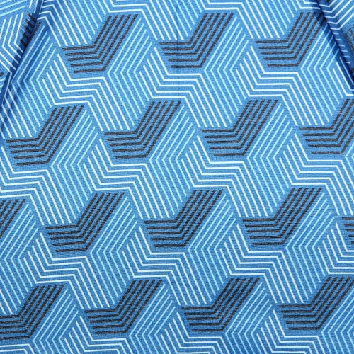 Зонт женский полуавтомат Витраж, микс 6 цветов, 8 спиц, d-100см, длина в слож виде 30см_7