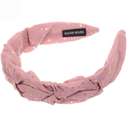 Ободок для волос Krasa - Tiramisu, ширина 3см, микс 6 цветов _7