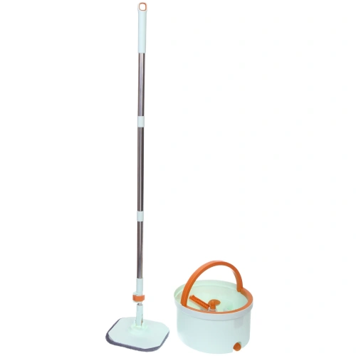 Набор для уборки "Селфи Идеальная уборка"(ведро с отжимом, швабра, две насадки) в цветной коробке